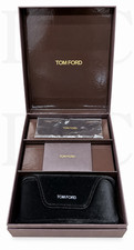 TOM FORD Sunglasses Presentation Gift Box W/3 Compartments , Magnetic Lg Case