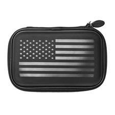 6 Dart Case American Flag Impact Water Resistant Tips Shafts Flights Storage