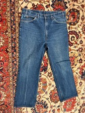 Vintage Levi s 517 Bootcut Jeans Made in USA W38 L30 Orange Tab 90s