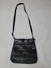 black crossbody purse Unbranded Great Condition Zipper Pockets