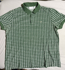 Lacoste Classic Fit Polo Shirt Men's 7 / 2XL XXL Green Cotton Short Sleeve NWT