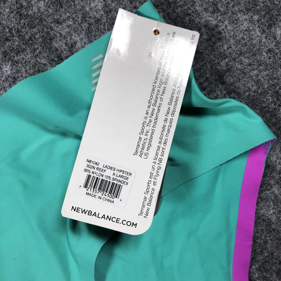 Ropa interior New Balance Bond Hipster para mujer XL sin costuras que absorbe la humedad Performan Foto 4 de 4