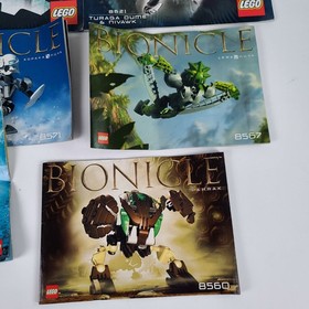 Lego Bionicle Instruction Manuals Lot of 9 8531 8560 8567 8621 8622 8623 8571