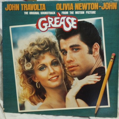 Grease Movie Soundtrack Double Album Vinyl LP Record 1st Edition 1978