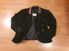 Art. 84 - Trachtenjacke Damen Gr. 42 schwarz-braun, Made in Italy