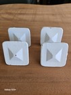 Vintage Square Wooden Knobs, Handles  Furniture Lot of 4 — photo 1