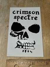 Crimson Spectre band sticker
