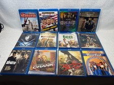 Lot of 12 Blu  ray Movies Unrated Comedy Action Drama Fantasy Bundle
