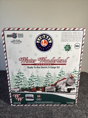 Lionel 2323100 Christmas Winter Wonderland Engine Train O Gauge Set OPEN BOX