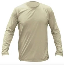 Milliken Lightweight Cold Weather Undershirt Gen III Tan Size SMALL SHORT NEW
