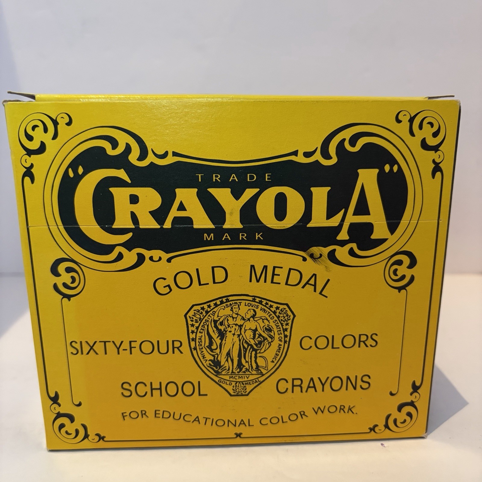 Crayola Crayons Gold Medal 50th Anniversary 2008 Box 64 Ct S