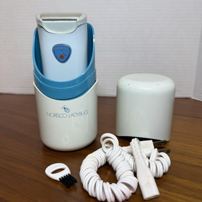 #ad Norelco Ladybug Salon Mcm Electric Shaver Vintage Beauty $25.00