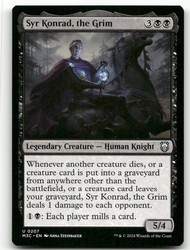 Syr Konrad, the Grim #207 - Commander: Modern Horizons 3 - NM Uncommon MTG