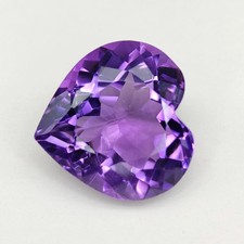 Natural Certified Amethyst Heart Shape 100.50 Ct Amazing look Loose Gemstone A
