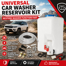 Universal 1.5l Windshield Washer Bottle 12v Tank Pump Wiper Reservoir System Kit Universal 1.5l Windshield Washer Bottle 12v Tank Pump Wiper Reservoir System Kit