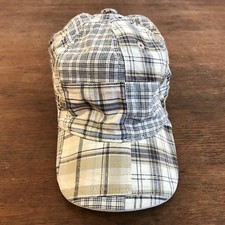 Baby Gap Plaid Quilt Cotton Hat Cap Size M/L 4-5 CH21 