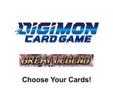 Digimon Card Game BT4 Great Legend Choose Singles *Free Postage*