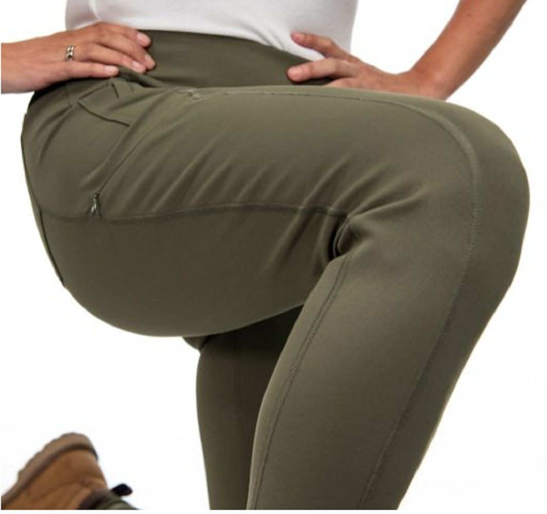 Ridgecut YLB30451 Women's Work Leggings, Olive, Extra Large eBay