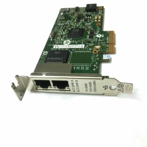 HP NC360T PCI Express HSTNS-BN16 PCIe X4 Dual Port Gigabit Server