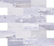Autoadesivo Rivestimento Muro Mosaico Legno Specchio Piastrelle 200-4S49 1Matte