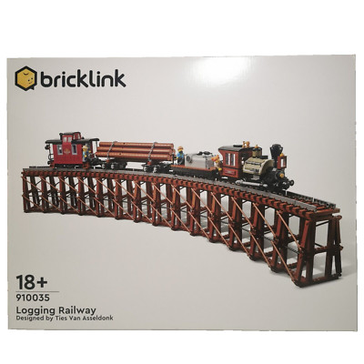 LEGO BrickLink Designer Programm 910035 Logging Railway Eisenbahn NEU & OVP