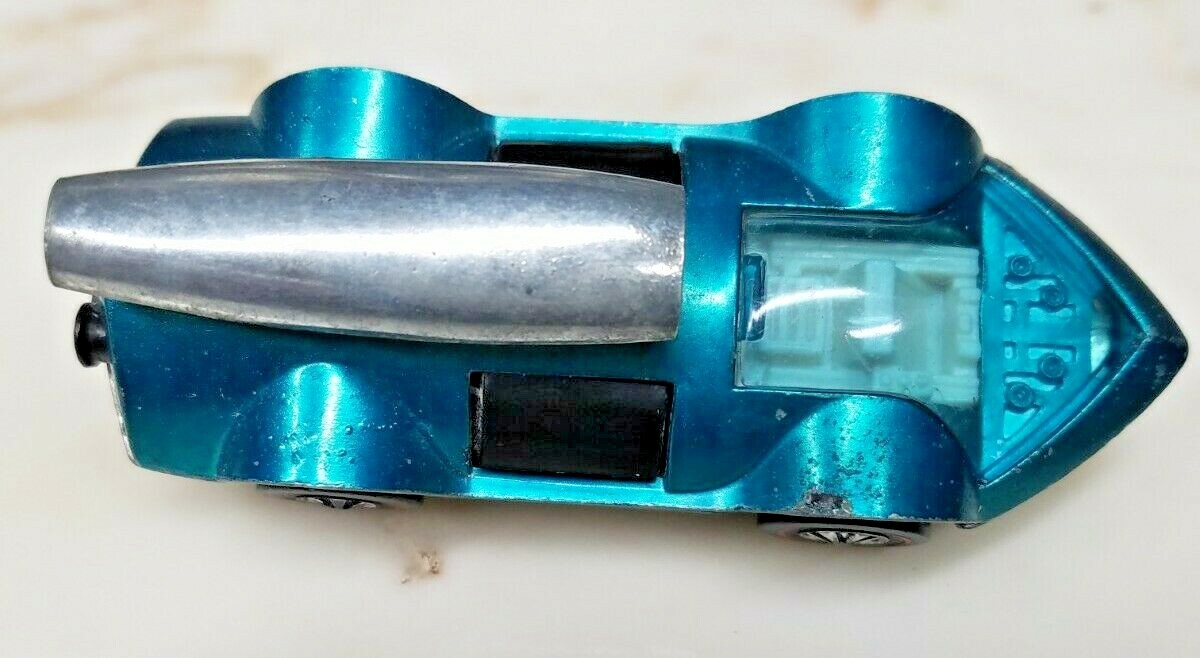 HOT WHEELS REDLINE ROCKET BYE BABY H.K. BASE AQUA GREAT