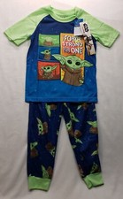 Star Wars "The Force Is Strong With This One" Boys' Pajama Set Size 4/5-New