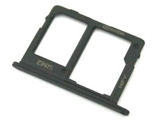 OEM SAMSUNG GALAXY J8 SM-J810G/DS REPLACEMENT BLACK MICRO SD SIM 2 CARD TRAY