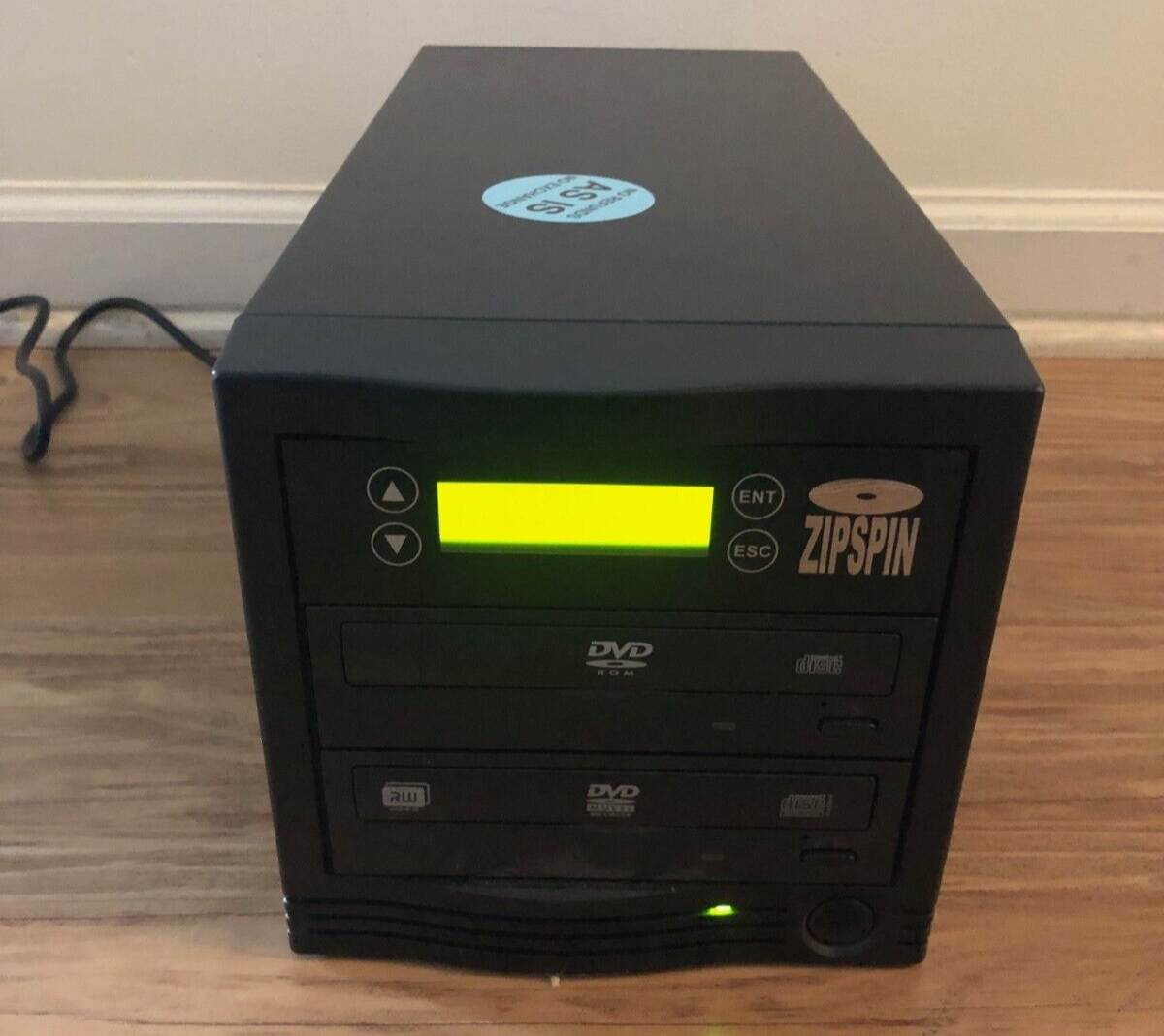 ZIPSPIN C121Pro CD/DVD Duplicator DVD+R Dual Layer Tested & Works! eBay