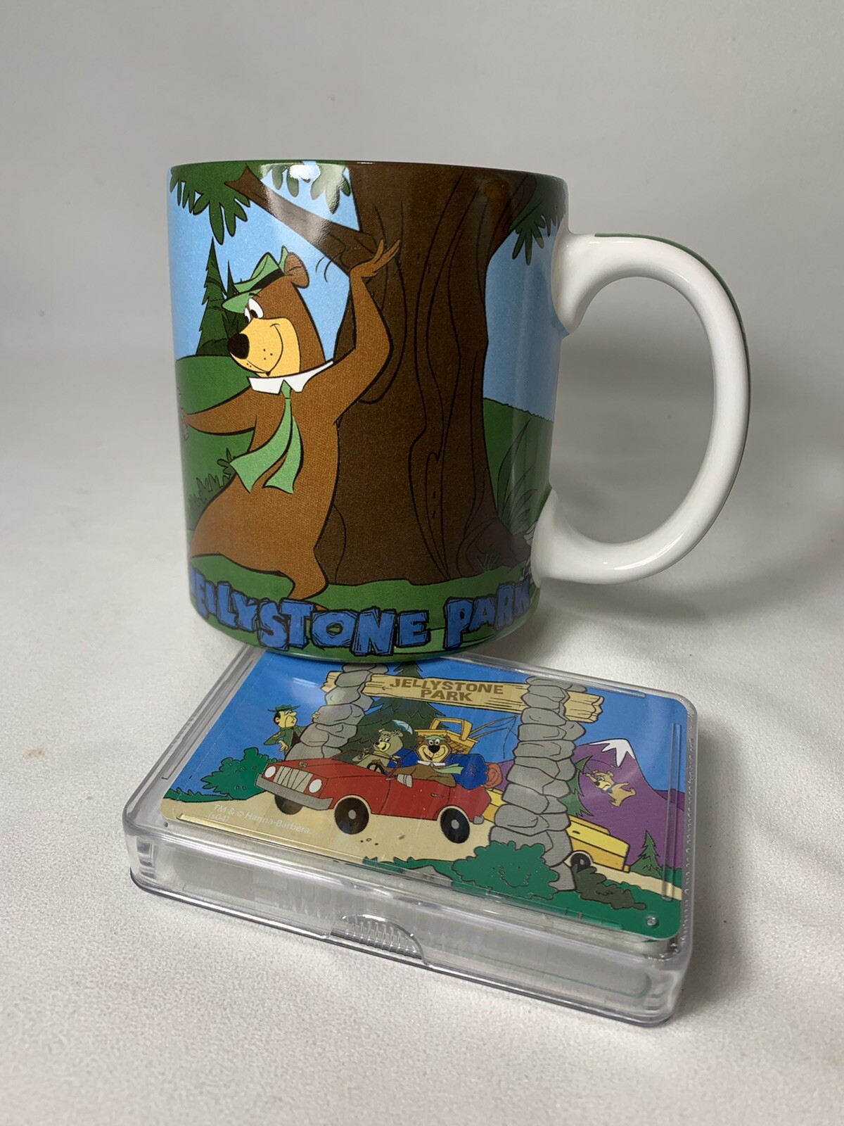 Hanna Barbera Jellystone Park Yogi Bear & Boo Boo Picnic Basket Mug Cup