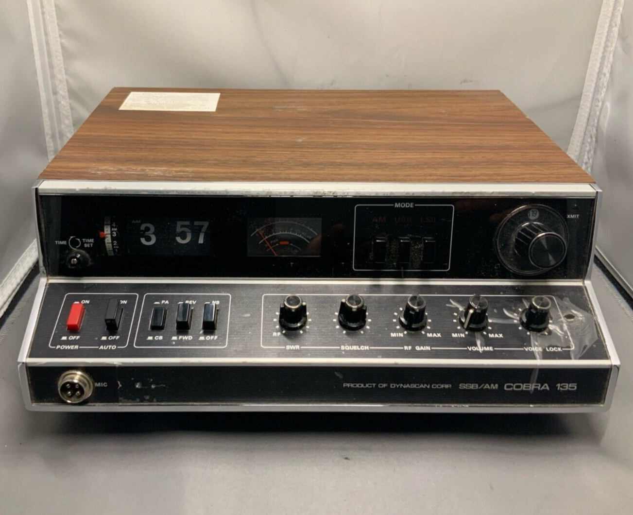 Vintage Cobra 135 CB Radio Home Base Station Free Shipping eBay