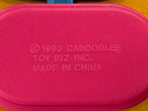 Mini Caboodles Barbie bambola anni '93 vintage anni '90 formato scatola trucco astuccio 2" Toy Biz - Foto 5 di 9