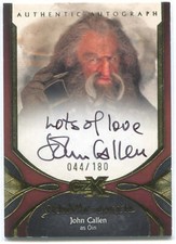 2022 Cryptozoic CZX Middle-earth Trading Cards Checklist and Odds 19