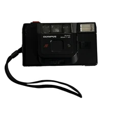 Vintage 1980's Olympus Trip AF Zuiko 35mm Camera New Batteries Photography Film