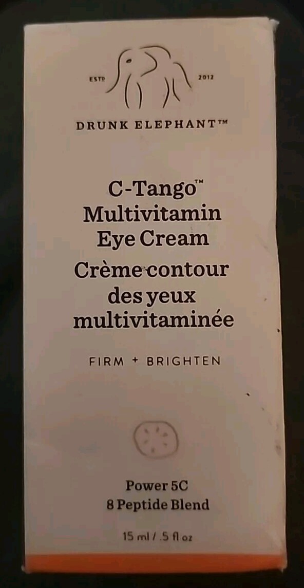 Drunk Elephant C-Tango Multi Vitamin Eye Cream 0.5 fl oz Brightening Hydration
