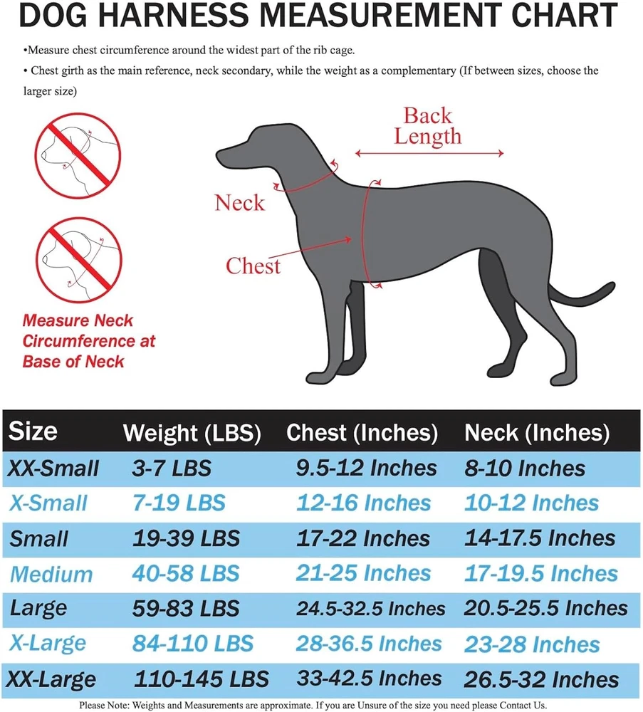Dog Harness Small Sized Dogs - All Weather Mesh Overhead Adjustable No Pull Vest