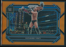 Giovanni Vinci 2023 Panini Prizm WWE Orange Prizm /99 #42