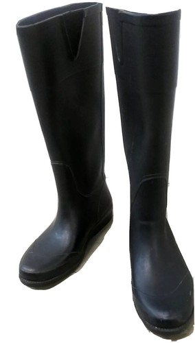 de Lluvia Tommy Hilfiger ""Calipso"" Negras Damas Talla 7 Doradas Cremallera Usadas en Excelente | eBay