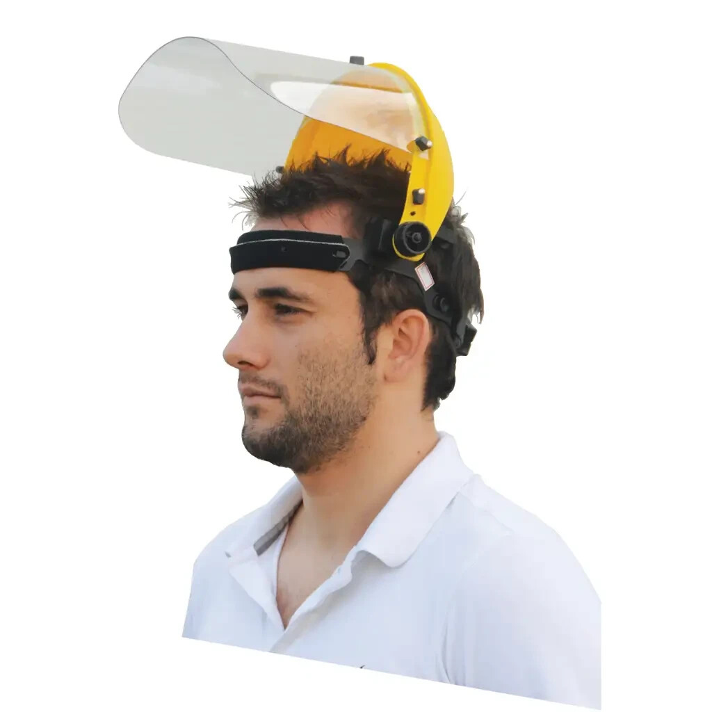 Face Shield and Visor - Ratchet Adjustable - Silverline 140863 (Face protector)