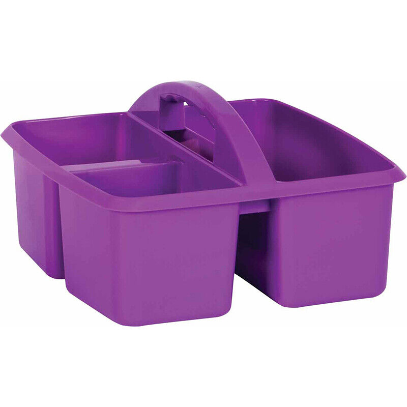 Teacher Created Resources Purple Plastic Storage Caddy
