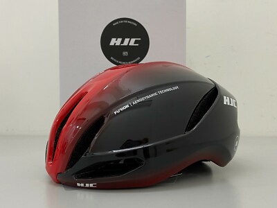HJC Furion Semi-Aero Road Bicycle Helmet Size M (55-59cm) Fade Red 