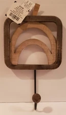 Rustic Wooden Wall Hook New With Tags