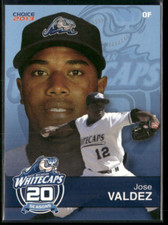 Jose Valdez 2013 West Michigan Whitecaps Team Set 