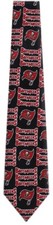 Men's Officially Licensed Buccaneers NFL Necktie.