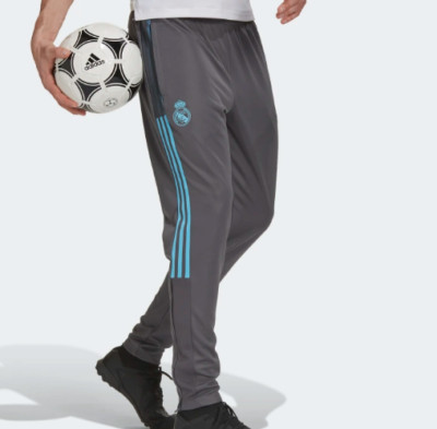 Adidas Men's Tiro21 Real Madrid Training Pants Soccer GL0500 Size S Grey