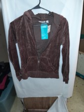 Nwt Nyl Brown Velvet Jacket Size Ps