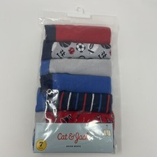 Cat  Jack Boys 7 Pack Sports Boxer Brief Underwear Size XL 16 