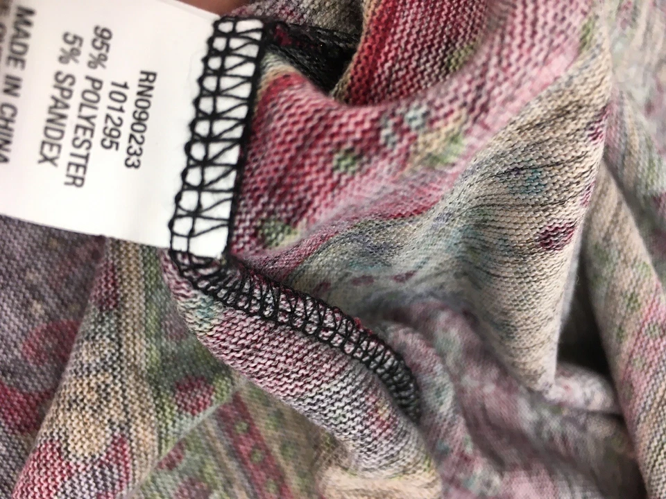 Лос-Анджелес Сердца PacSun мини юбка размер маленький бордовый многоцветный цветочный принт со складками - Изображение 4 из 4