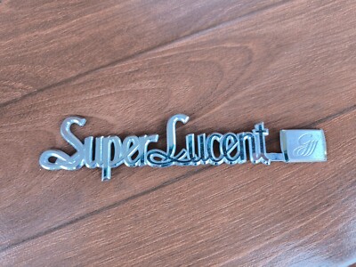 Super Lucent g EMBLEM  BADGE FOR TOYOTA CRESTA GX81,LX80,MX83,JZX81 GENUINE