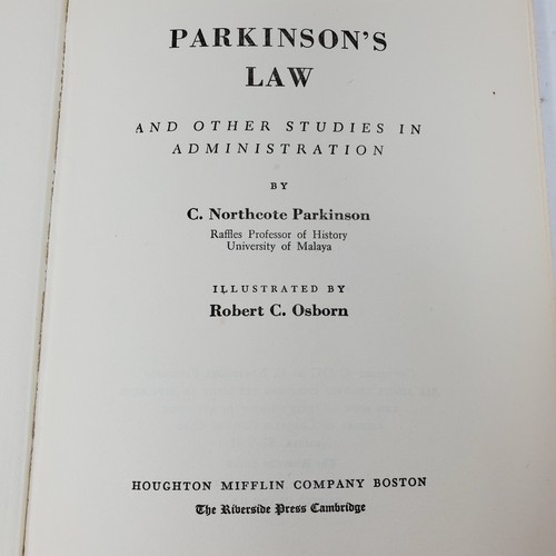 Parkinson's Law (C. Northcote Parkinson, Hardcover, Business, 1957, 2nd Print) - Picture 5 of 9